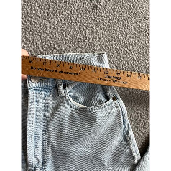 Still Here Jeans XXS 00 Baggy Wide Leg High Waist Button Light Retro Grunge 24 - Picture 8 of 14